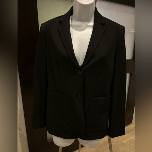 New Theory Size 4 Front Pocket Blazer Jacket - Picture 2 of 6